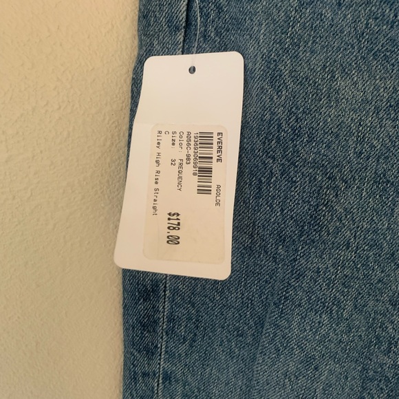 Agolde Riley high rise straight jeans - Picture 6 of 6